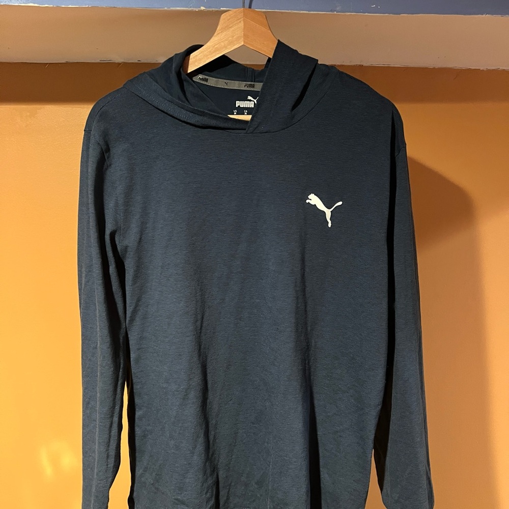 Puma lightweight hoodie navy